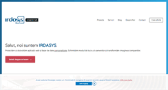 Desktop Screenshot of irdasys.ro